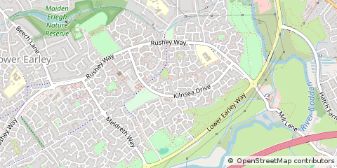 Map of Reading, Berkshire