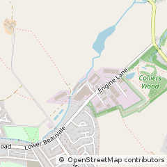 Map of Eastwood, Nottingham