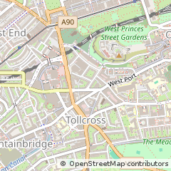 Map of Edinburgh