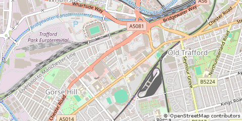 Map of Manchester