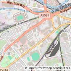 Map of Manchester