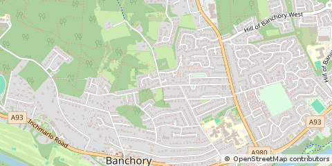 Map of Banchory