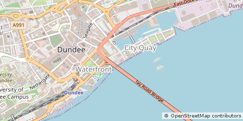 Map of Dundee