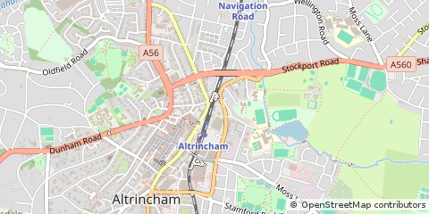 Map of Cheshire