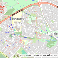 Map of Leicester