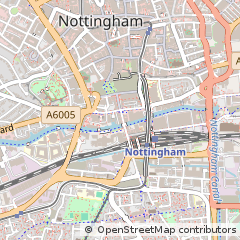 Map of Nottingham