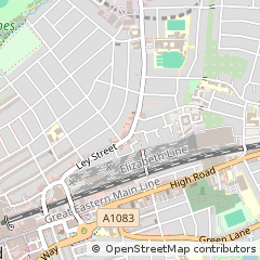 Map of Ilford, Essex