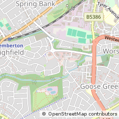 Map of Wigan