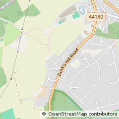 Map of Northwood, Middlesex