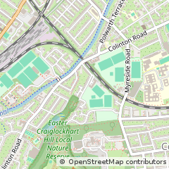 Map of Edinburgh, Midlothian