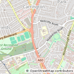 Map of Nottingham