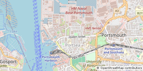 Map of Portsmouth, Hampshire