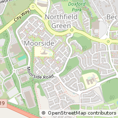 Map of Sunderlands, Tyne and Wear