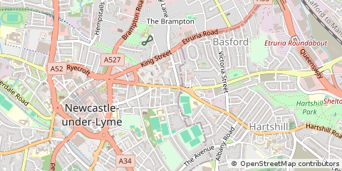Map of Newcastle