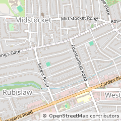 Map of Aberdeen