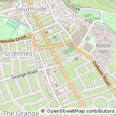 Map of Edinburgh, Midlothian