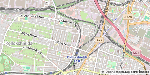 Map of Glasgow