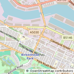 Map of Merseyside