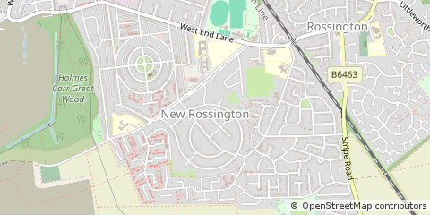 Map of Doncaster