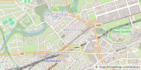 Map of Edinburgh