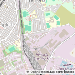 Map of South Glamorgan
