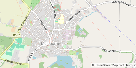 Map of Melbourne, Derby
