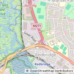 Map of Southampton, Hants