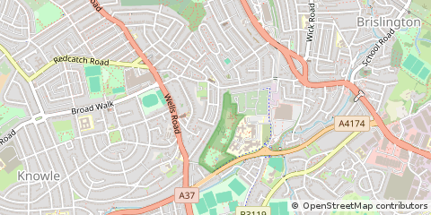 Map of Bristol