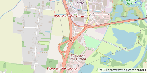 Map of ST Neots, Cambs