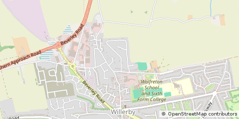 Map of Hull