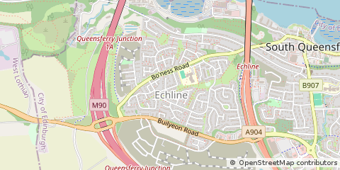 Map of South Queensferry