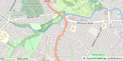 Map of Birmingham