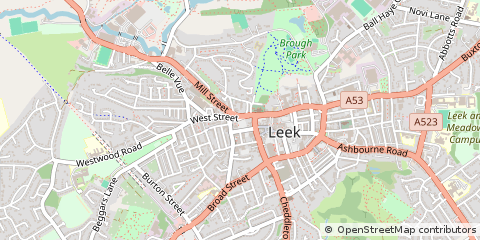 Map of Leek