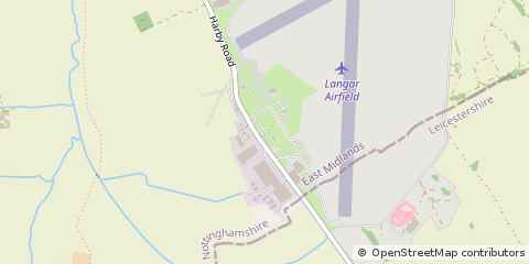 Map of Nottingham, Nottinghamshire