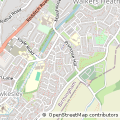Map of Birmingham