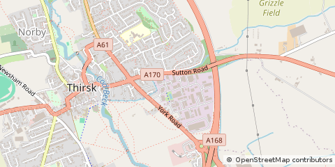 Map of Thirsk