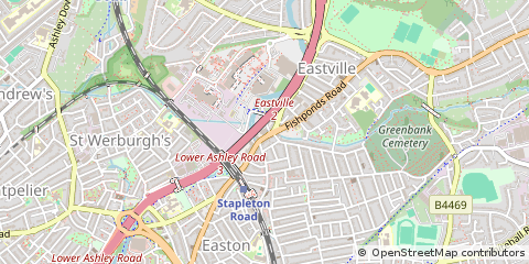 Map of Bristol