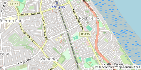 Map of Merseyside