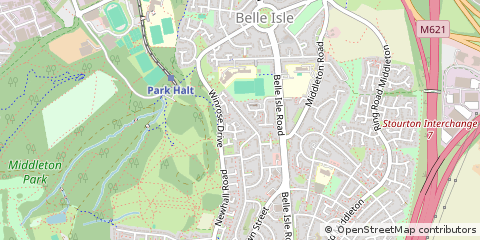 Map of Leeds
