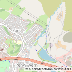 Map of Merthyr Tydfil