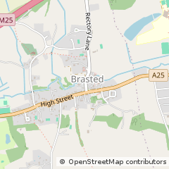 Map of Westerham, Kent
