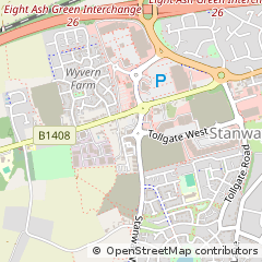 Map of Colchester, Essex