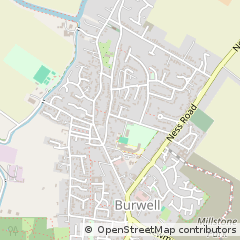 Map of Burwell, Cambridgeshire