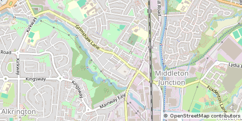 Map of Manchester