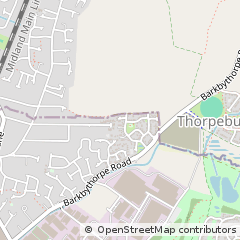 Map of Leicester, Leicestershire