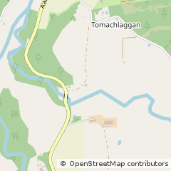 Map of Ballindalloch, Inverness-shire