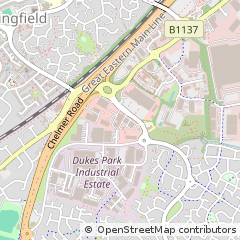 Map of Chelmsford