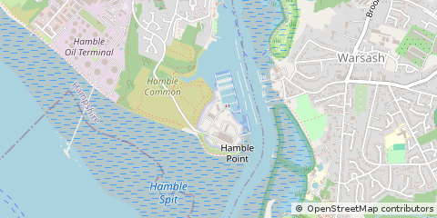 Map of Southampton