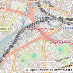 Map of Manchester