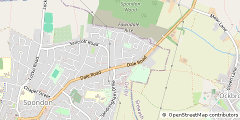 Map of Derby